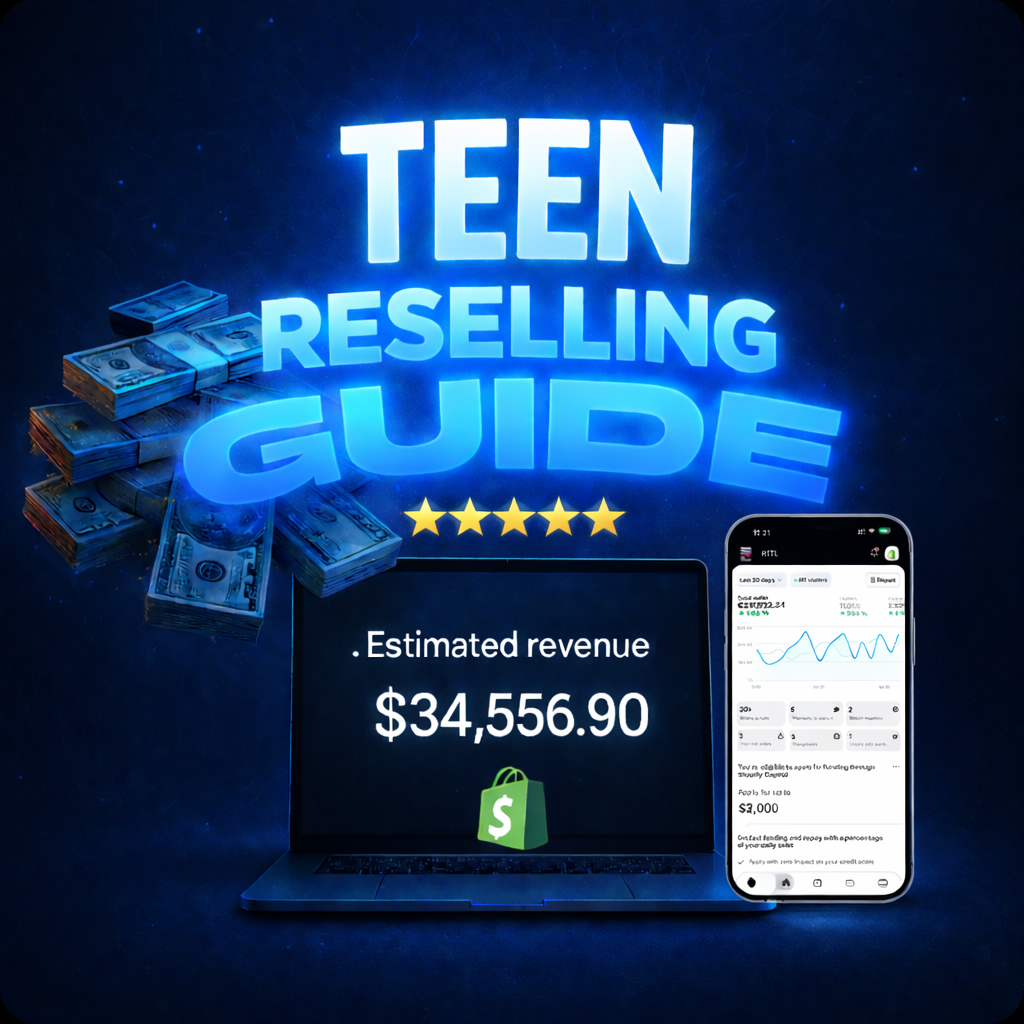 TEEN RESELLING GUIDE (+ SECRET TOOLS)